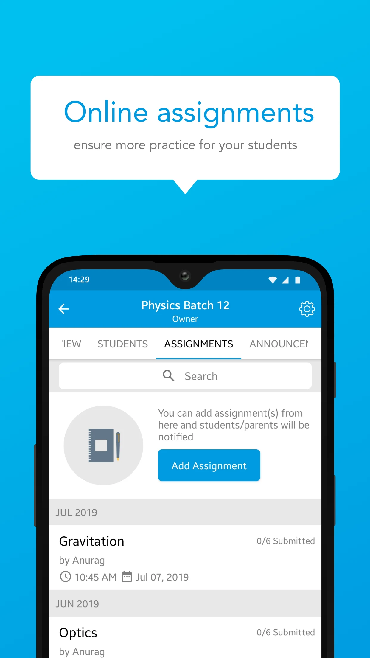 Telugu Vidyarthi App screenshot