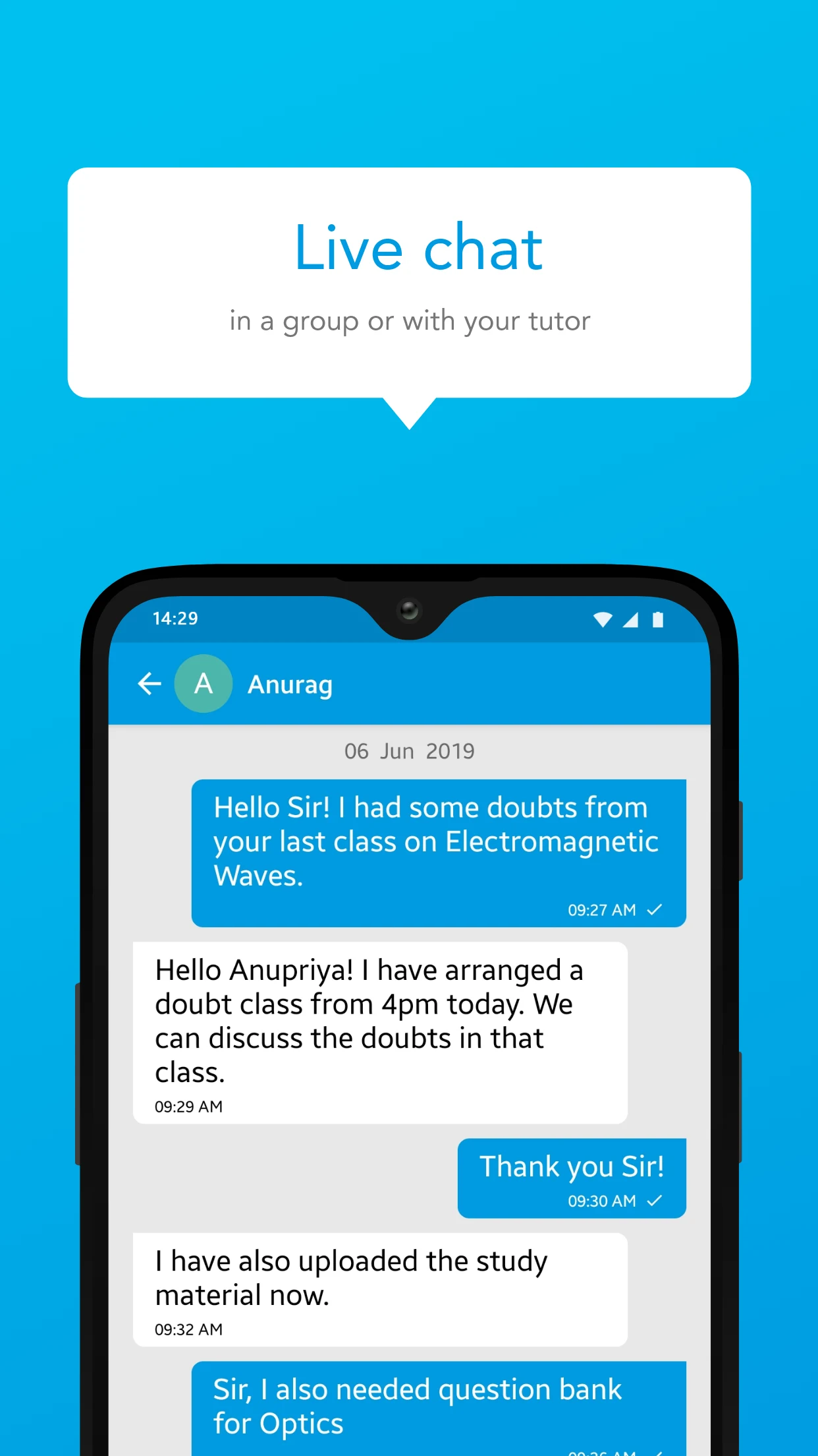 Telugu Vidyarthi App screenshot