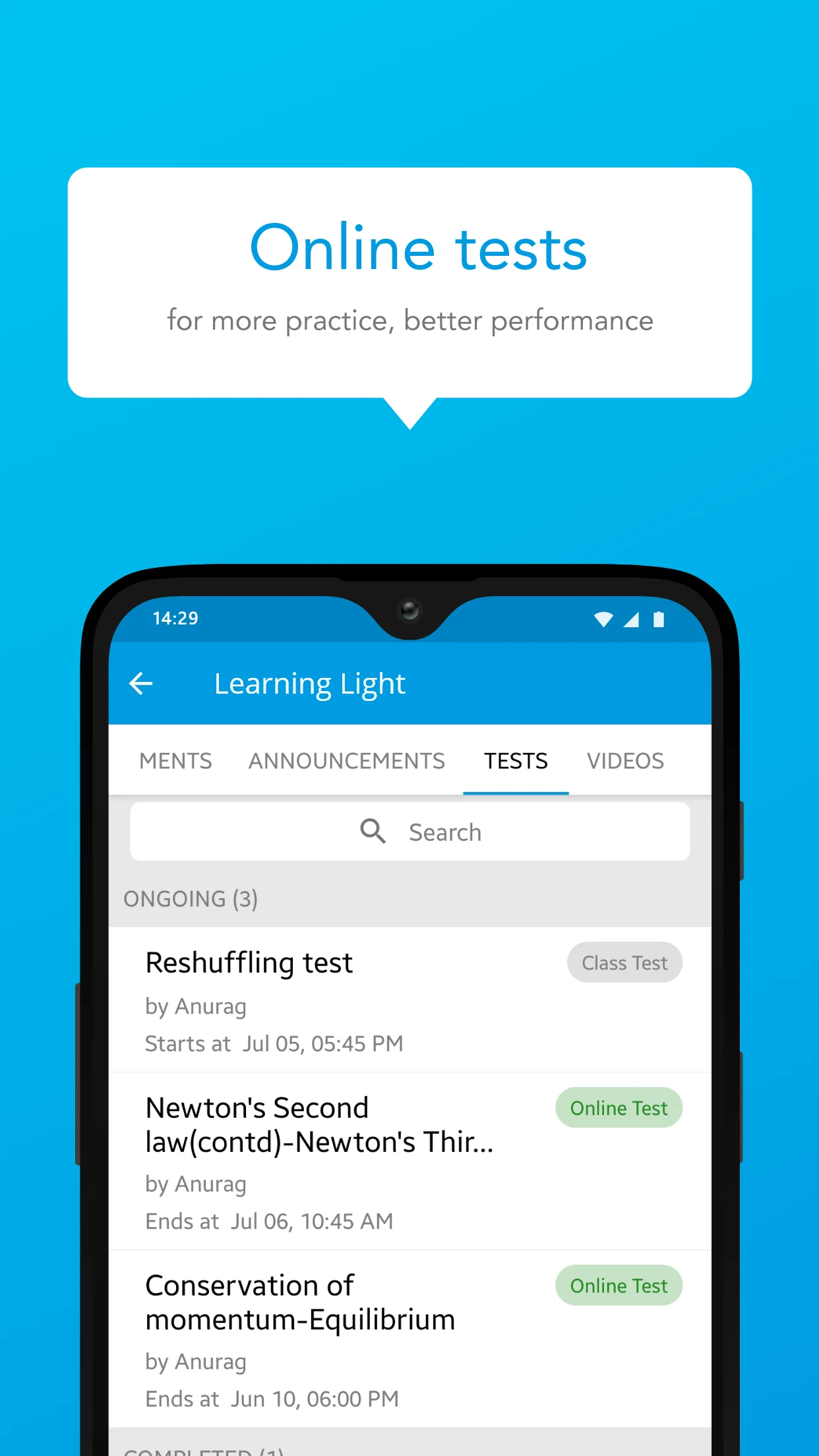 Telugu Vidyarthi App screenshot