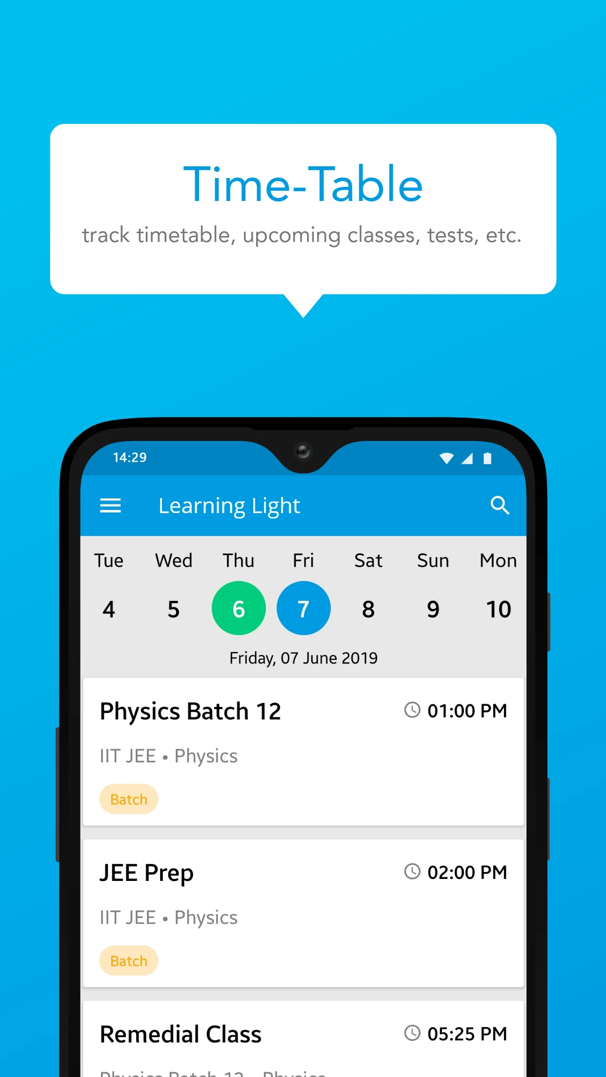 Telugu Vidyarthi App screenshot