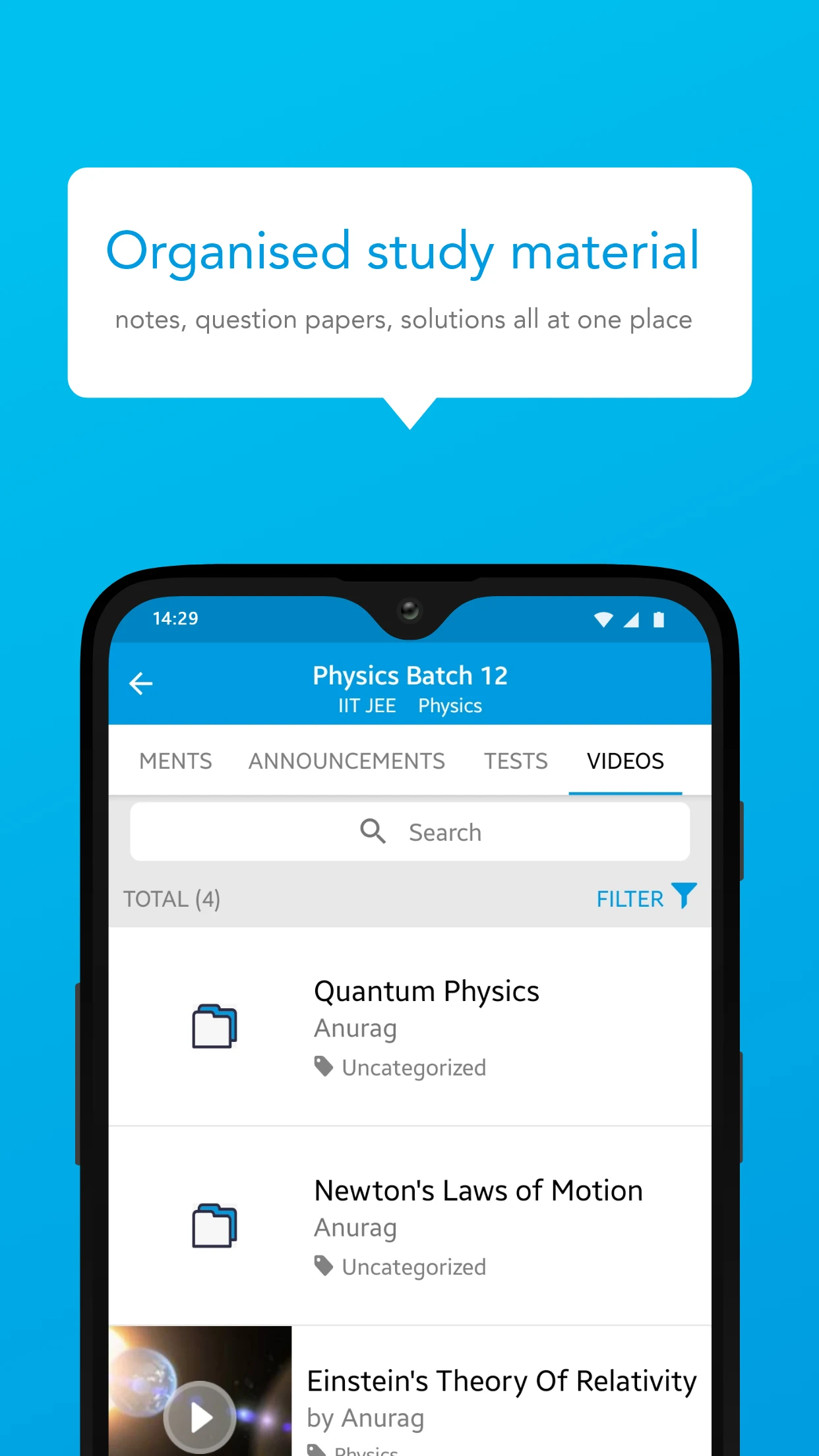Telugu Vidyarthi App screenshot